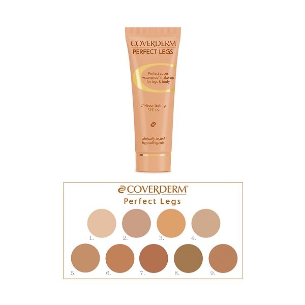 Φωτογραφία προϊόντος: Coverderm Perfect Legs SPF16 Αδιάβροχο Make-Up Σώματος 30ml - 7