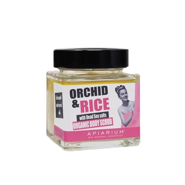Φωτογραφία προϊόντος: Apiarium Orchid & Rice Peeling Σώματος 410gr