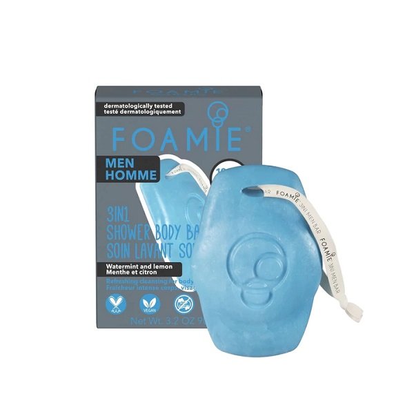Φωτογραφία προϊόντος: Foamie Seas the Day 3-in-1 Watermint & Lemon Men’s Bar 90gr