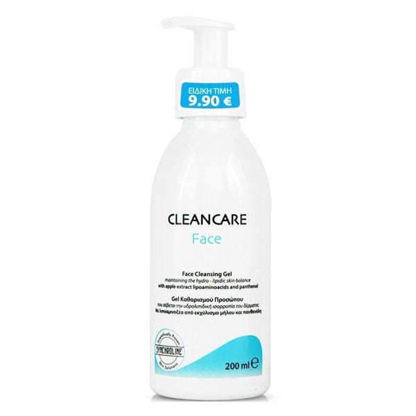 Φωτογραφία προϊόντος: Synchroline Cleancare Face Gel with Apple Extract Lipoaminoacids & Panthenol 200ml