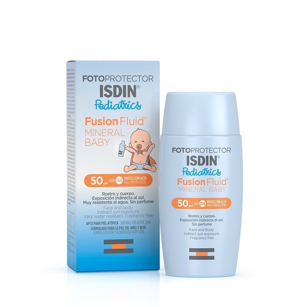 Φωτογραφία προϊόντος: ISDIN Fotoprotector Pediatrics SPF50 Fusion Fluid Mineral Baby 50ml