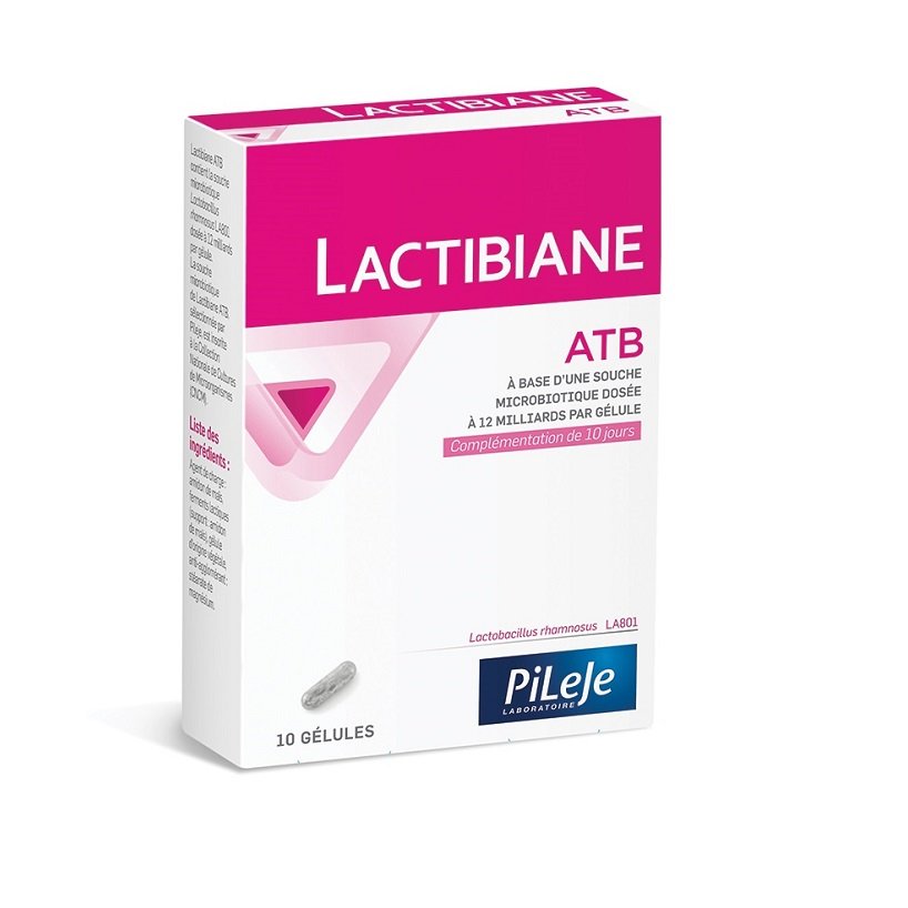 Φωτογραφία προϊόντος: Pileje Lactibiane ATB Συμπλήρωμα Διατροφής 10Δισκία