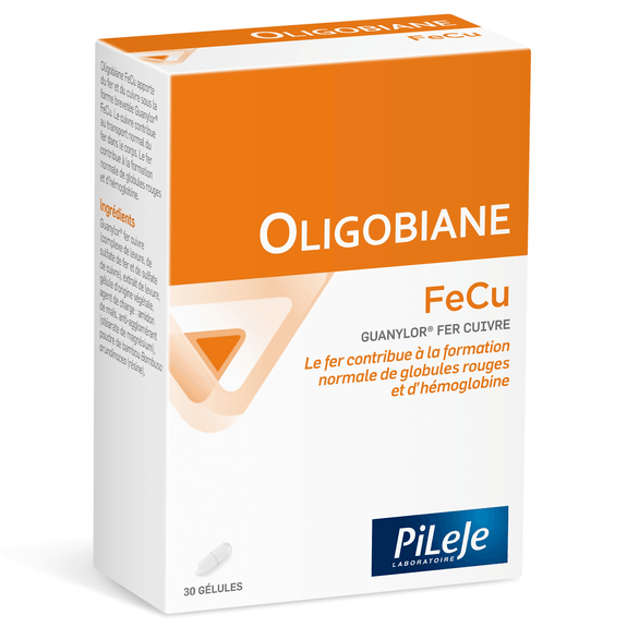 Φωτογραφία προϊόντος: Pileje Oligobiane FeCu Συμπλήρωμα Διατροφής 30Δισκία