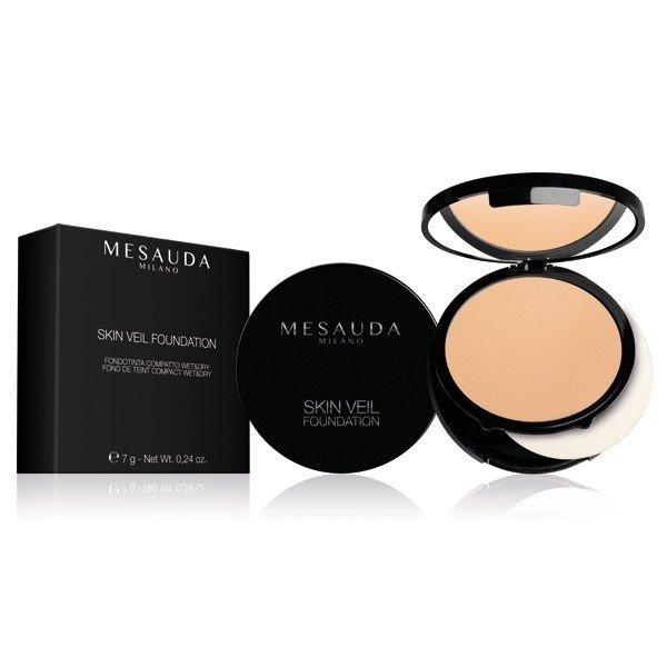 Φωτογραφία προϊόντος: Mesauda Milano Mesauda Skin Veil Long Lasting Compact Foundation 7gr - 206 - Honey
