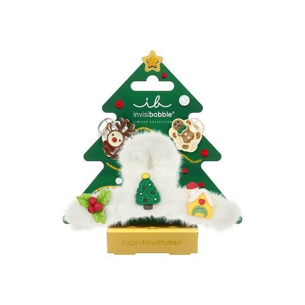 Φωτογραφία προϊόντος: Invisibobble Clipstar Après-Ski Festive Fluff 3τμχ