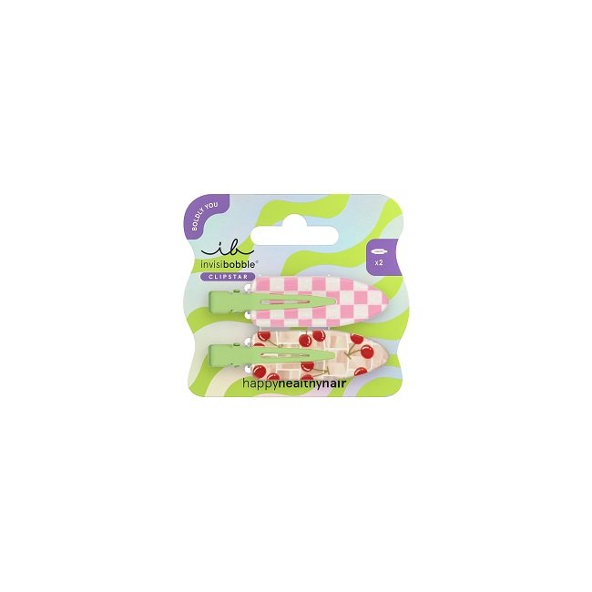 Φωτογραφία προϊόντος: Invisibobble Clipstar Cherry Topping 2τμχ