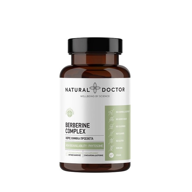 Φωτογραφία προϊόντος: Natural Doctor Σύμπλεγμα Βερβερίνης 60 κάψουλες