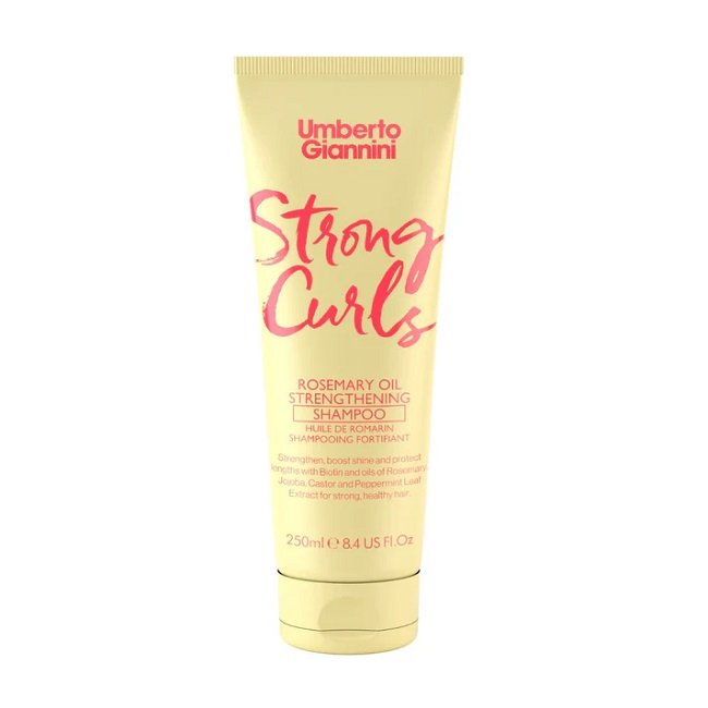 Φωτογραφία προϊόντος: Umberto Giannini Strong Curls Σαμπουάν με Έλαιο Δεντρολίβανου 250ml
