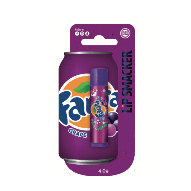Φωτογραφία προϊόντος: Lip Smacker Fanta Grape Lip Balm με Άρωμα Σταφυλιού 4 γρ.