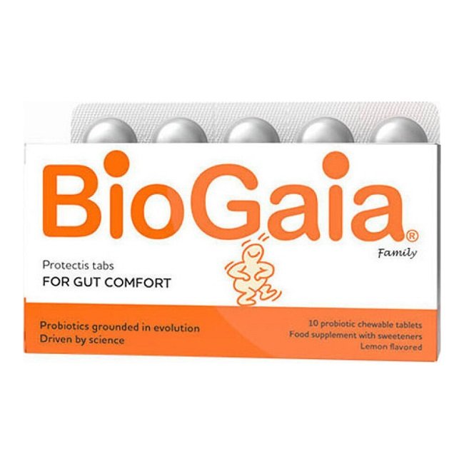 Φωτογραφία προϊόντος: BioGaia ProTectis Family Προβιοτικά με Γεύση Λεμόνι 10 μασώμενα δισκία