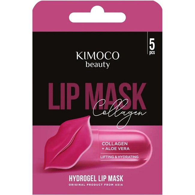 Φωτογραφία προϊόντος: Kimoco Beauty Lifting & Hydrating Μάσκα Χειλιών με Αλόη Βέρα και Κολλαγόνο