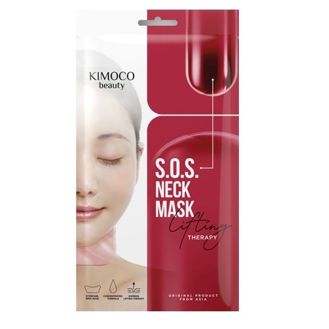 Φωτογραφία προϊόντος: Kimoco Beauty S.O.S Μάσκα Ανόρθωσης Λαιμού 1τμχ
