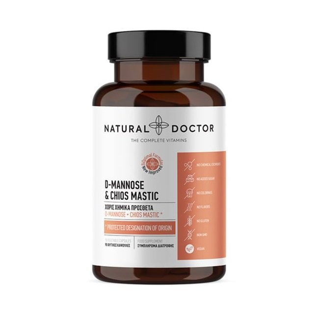 Φωτογραφία προϊόντος: Natural Doctor D-Μαννόζη & Μαστίχα Χίου 90 φυτικές κάψουλες