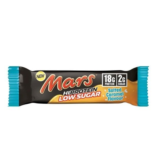 Φωτογραφία προϊόντος: Mars Hi-Protein Μπάρα Πρωτεΐνης Αλατισμένης Καραμέλας με Χαμηλή Ζάχαρη 57gr