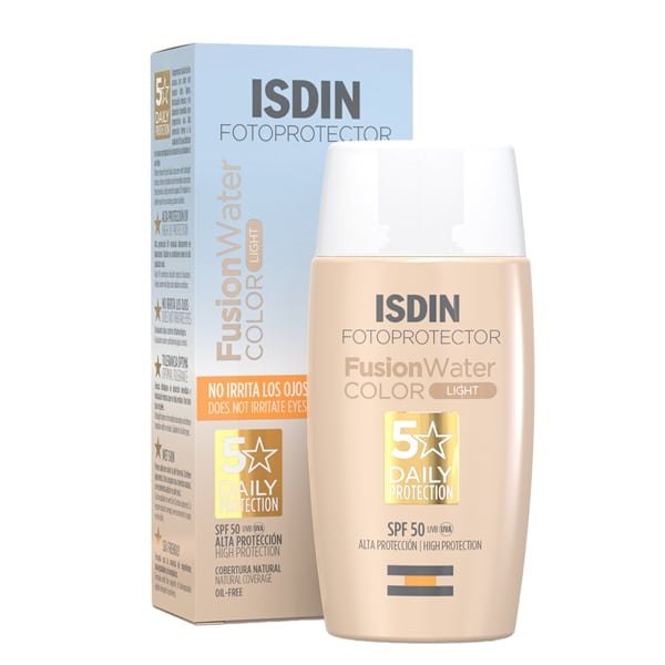 Φωτογραφία προϊόντος: Isdin Fotoprotector Fusion Water Color Light Spf50 Αντηλιακό Προσώπου με Χρώμα 50ml