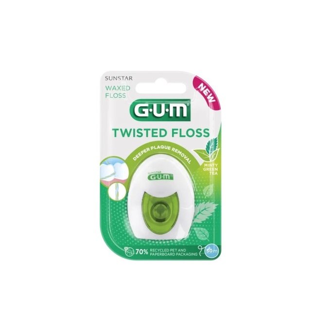 Φωτογραφία προϊόντος: Gum 3500 Twisted Floss Waxed Floss Oδοντικό Nήμα 1τμχ