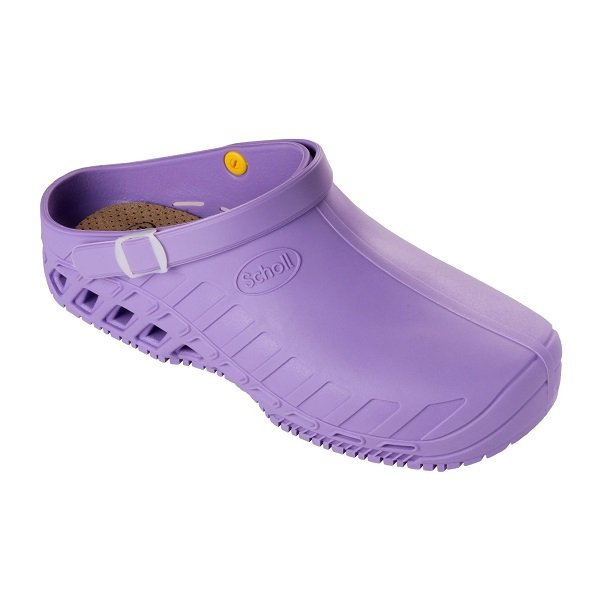 Φωτογραφία προϊόντος: Scholl Evo Clog Professional Ανατομικά Αντιολισθητικά Σαμπό No.38 σε Λιλά Χρώμα 1 Ζευγάρι