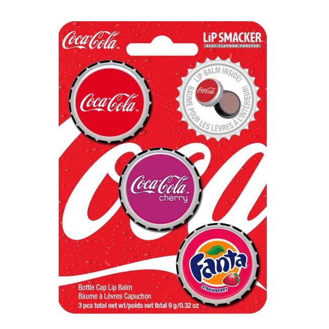 Φωτογραφία προϊόντος: Lip Smacker Coca Cola Bottle Cap Balm Trio