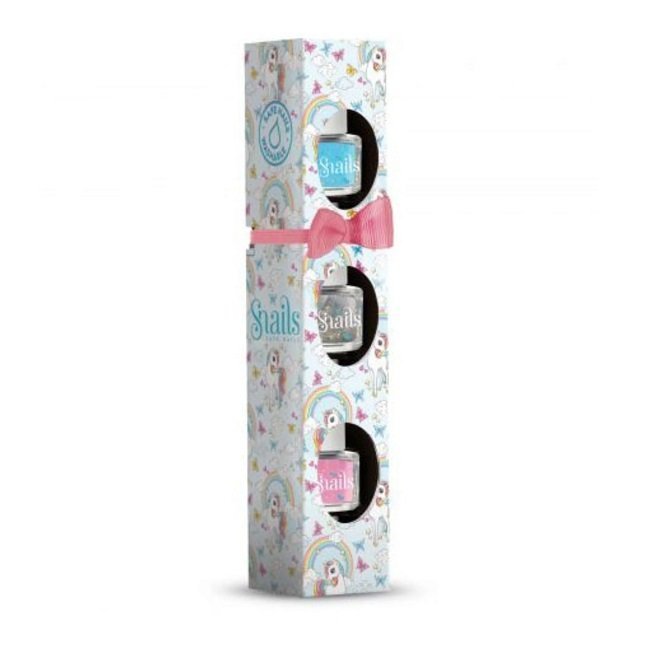 Φωτογραφία προϊόντος: Snails Mini 3 Pack Βερνίκι Νυχιών– Rainbow Unicorn, 3τμχ