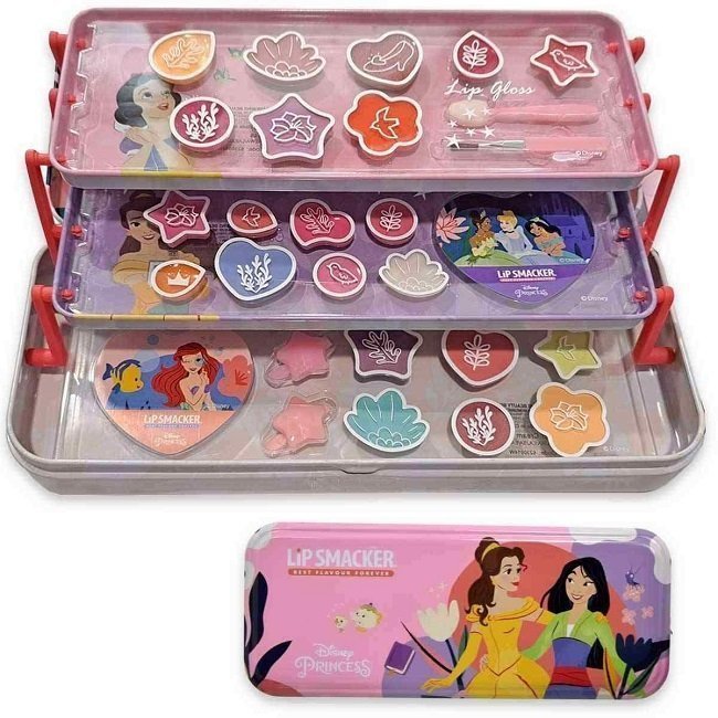 Φωτογραφία προϊόντος: Lip Smacker Disney Princess: Triple Layer Beauty Tin, 1τμχ