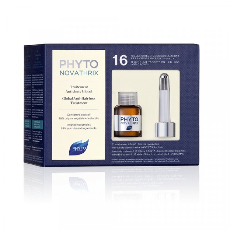 Φωτογραφία προϊόντος: Phyto Phytonovathrix Ολική Αγωγή Κατά της Τριχόπτωσης 12 φιαλίδια x 3,5ml
