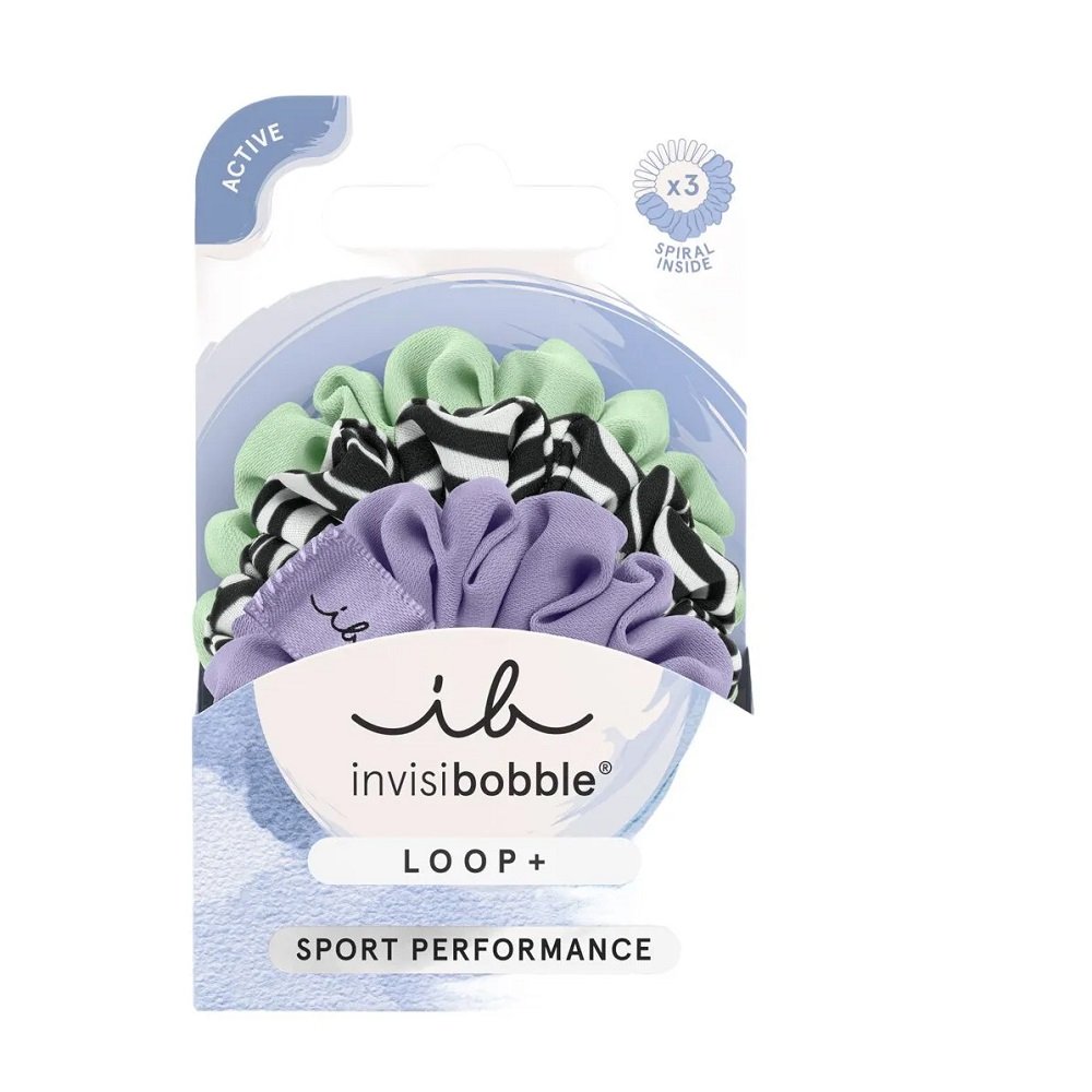 Φωτογραφία προϊόντος: Invisibobble Hair Tie Loop + Grip Pro 3 τεμάχια