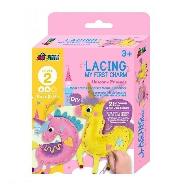 Φωτογραφία προϊόντος: Avenir Lacing My First Charm – Unicorn Friends, 1σετ