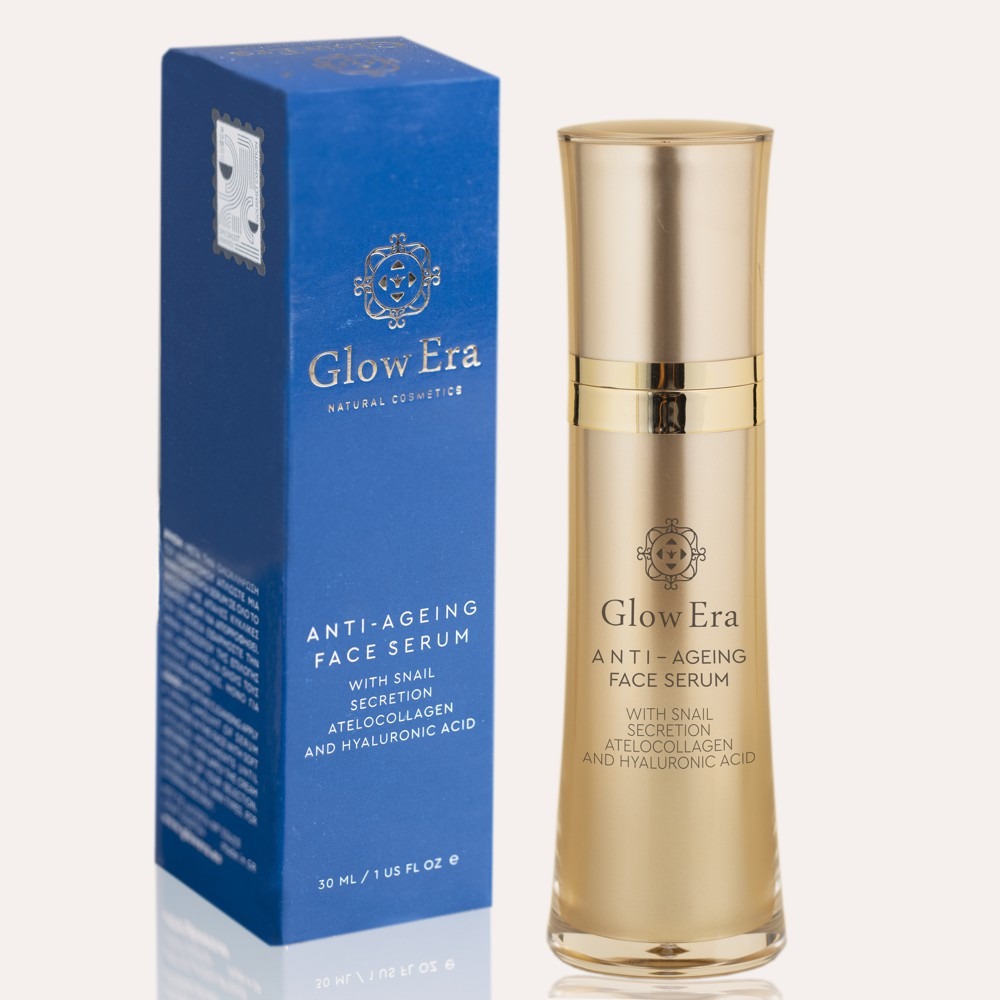 Φωτογραφία προϊόντος: Glow Era Anti-ageing Face Serum Με Έκκριμα Σαλιγκαριού 30ml