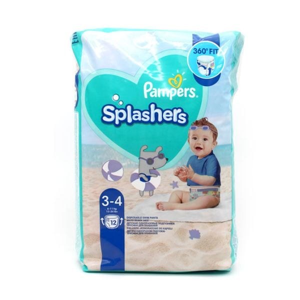 Φωτογραφία προϊόντος: Pampers Splashers 3-4 (6-11kg) 12 τμχ