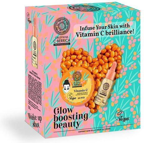 Φωτογραφία προϊόντος: Natura Siberica Oblepikha C-Berrica Glow Boosting Beauty Set Energy Face Serum, 30ml & Express Glow