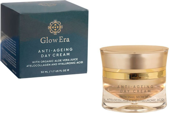 Φωτογραφία προϊόντος: Glow Era Aloe Vera Anti-Ageing Day Face Cream 50ml