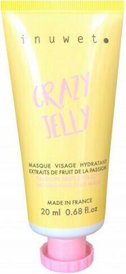 Φωτογραφία προϊόντος: Inuwet Μάσκα Προσώπου Crazy Jelly Passion Fruit Moisturizing Face Mask 20ml