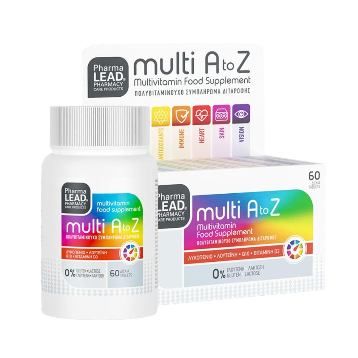 Φωτογραφία προϊόντος: PharmaLead Multi A to Z Multivitamin 60 δισκία