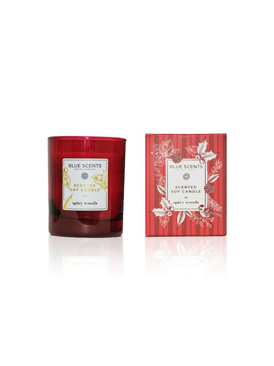 Φωτογραφία προϊόντος: Blue Scents Scentes Soy Candle Spicy Woods 145gr