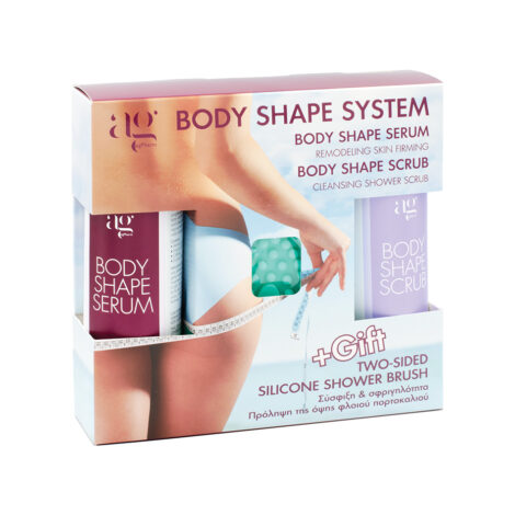 Φωτογραφία προϊόντος: Ag Pharm Body Shape System Serum 200ml & Scrub 200ml & Shower Brush