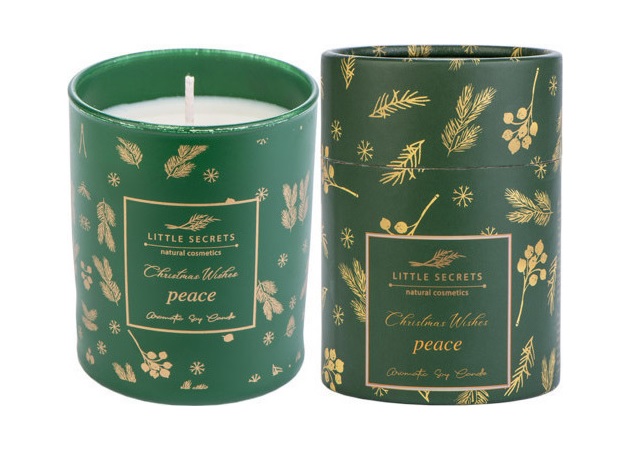 Φωτογραφία προϊόντος: Little Secrets Christmas Wishes Peace Soy Candle 150ml