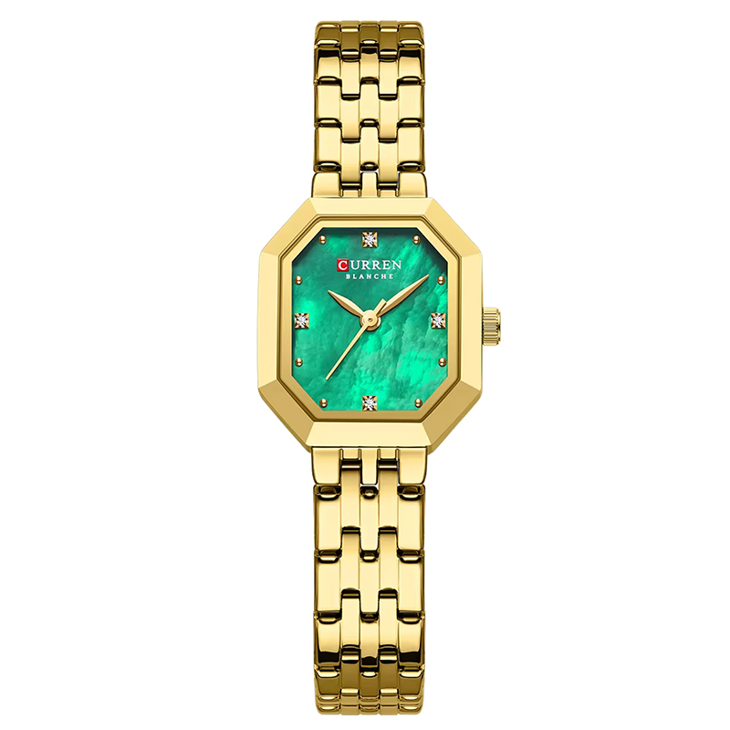 Φωτογραφία προϊόντος: Curren 9108 Gold Green Γυναικείο Ρολόι