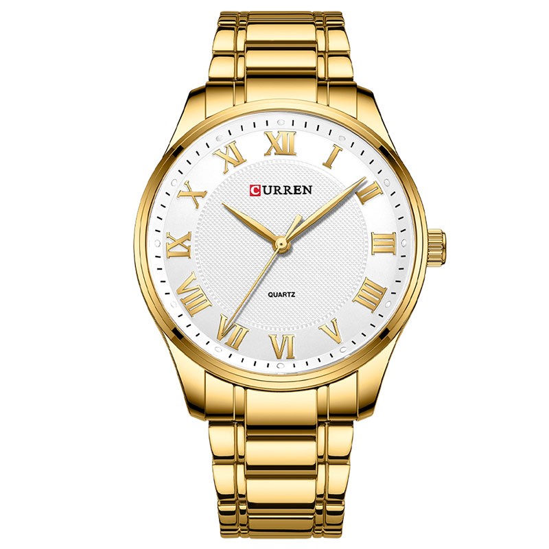 Φωτογραφία προϊόντος: Curren 8409 Gold White Ανδρικό Ρολόι