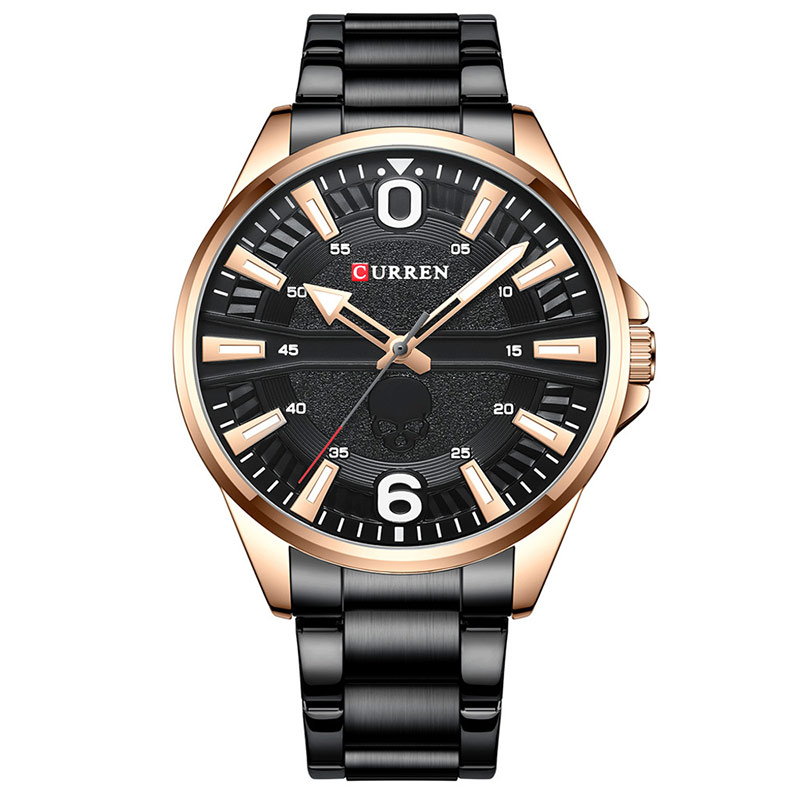 Φωτογραφία προϊόντος: Curren 8389 Black Rose Gold Ανδρικό Ρολόι