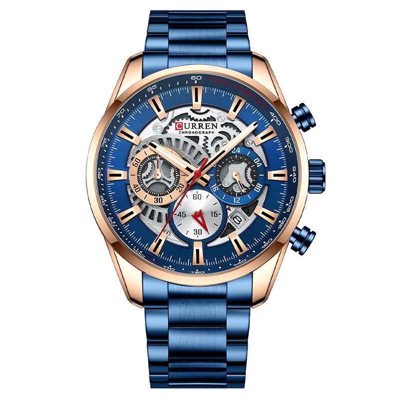 Φωτογραφία προϊόντος: Curren 8391 Blue Ανδρικό Ρολόι