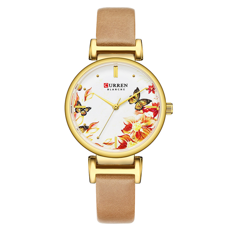 Φωτογραφία προϊόντος: Curren 9053 Leather Beige Γυναικείο Ρολόι