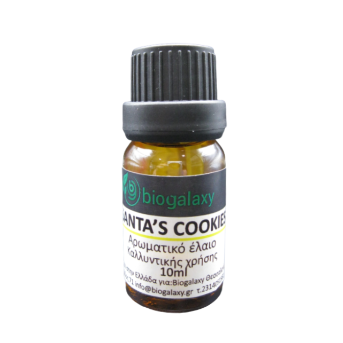 Φωτογραφία προϊόντος: BIOGALAXY SANTA S COOKIES Αρωματικό Έλαιο 10ml