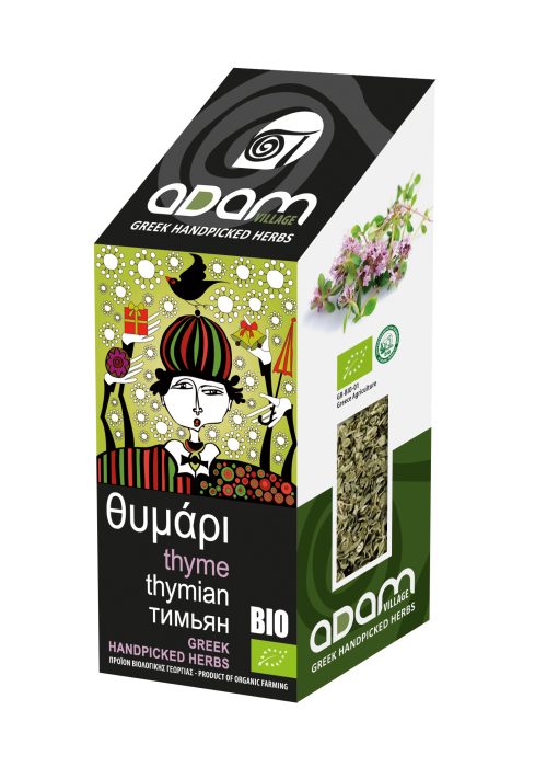 Φωτογραφία προϊόντος: ADAM HERBS Θυμάρι Βιολογικό 40g