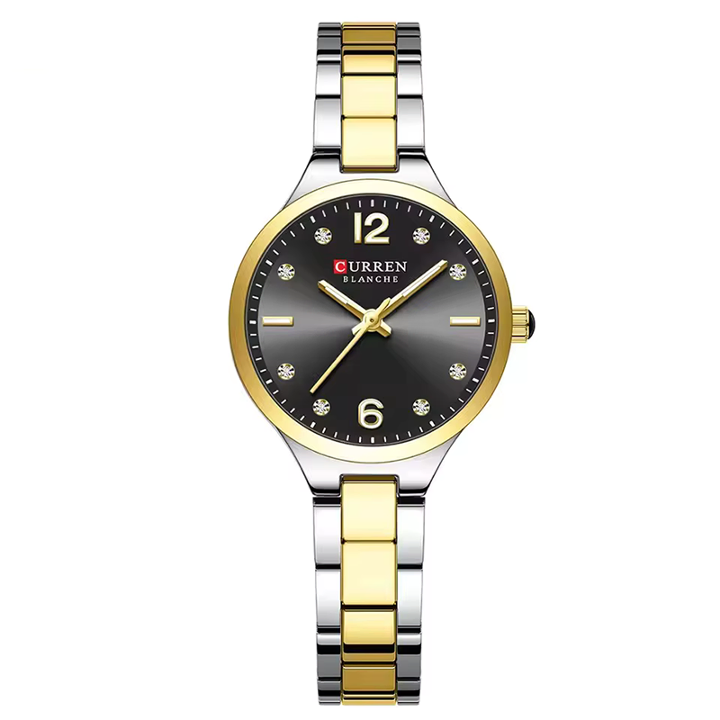 Φωτογραφία προϊόντος: Curren 9105 Silver Gold Black Γυναικείο Ρολόι