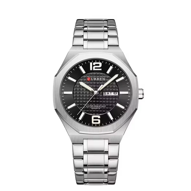Φωτογραφία προϊόντος: Curren 8476 Silver Black Ανδρικό Ρολόι