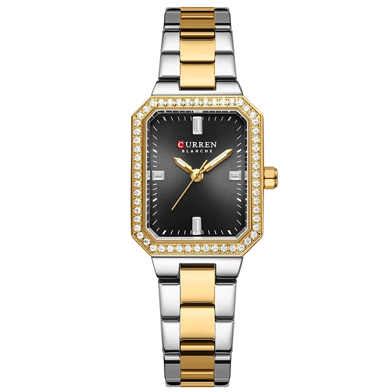 Φωτογραφία προϊόντος: Curren 9102 Silver Gold Black Γυναικείο Ρολόι