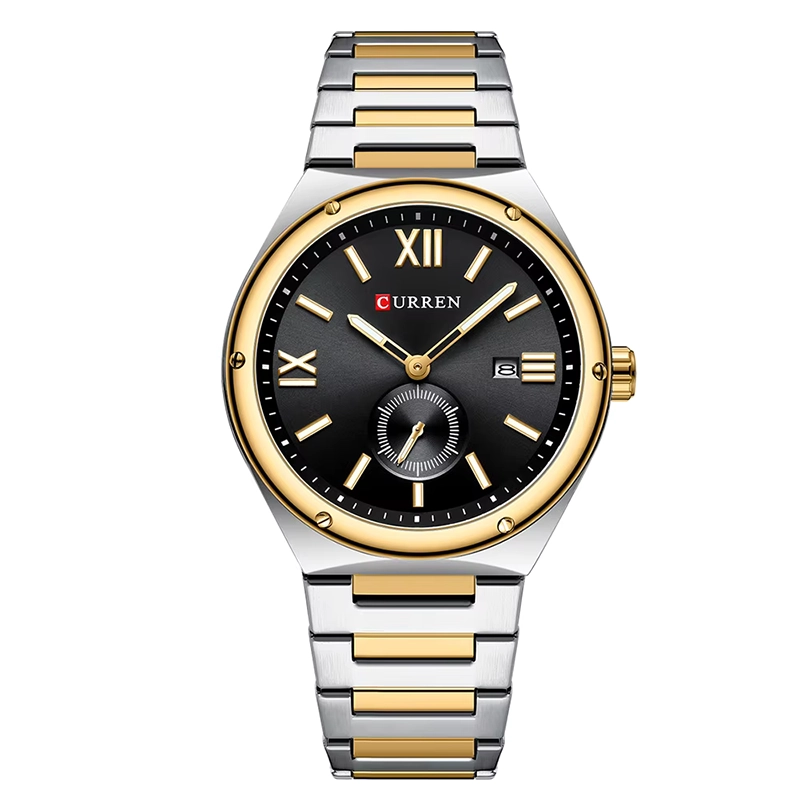 Φωτογραφία προϊόντος: Curren 8471 Silver Gold Black Ανδρικό Ρολόι
