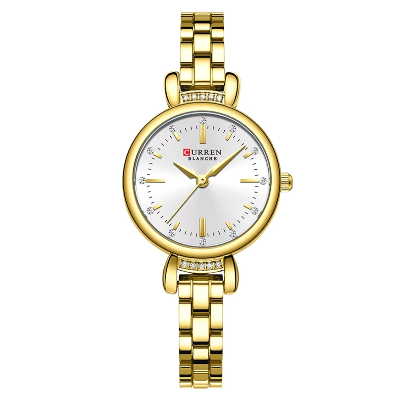 Φωτογραφία προϊόντος: Curren 9098 Gold White Γυναικείο Ρολόι