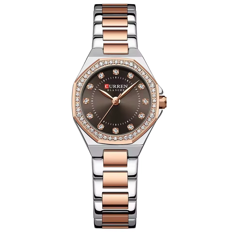 Φωτογραφία προϊόντος: Curren 9100 Silver Rose Gold Γυναικείο Ρολόι