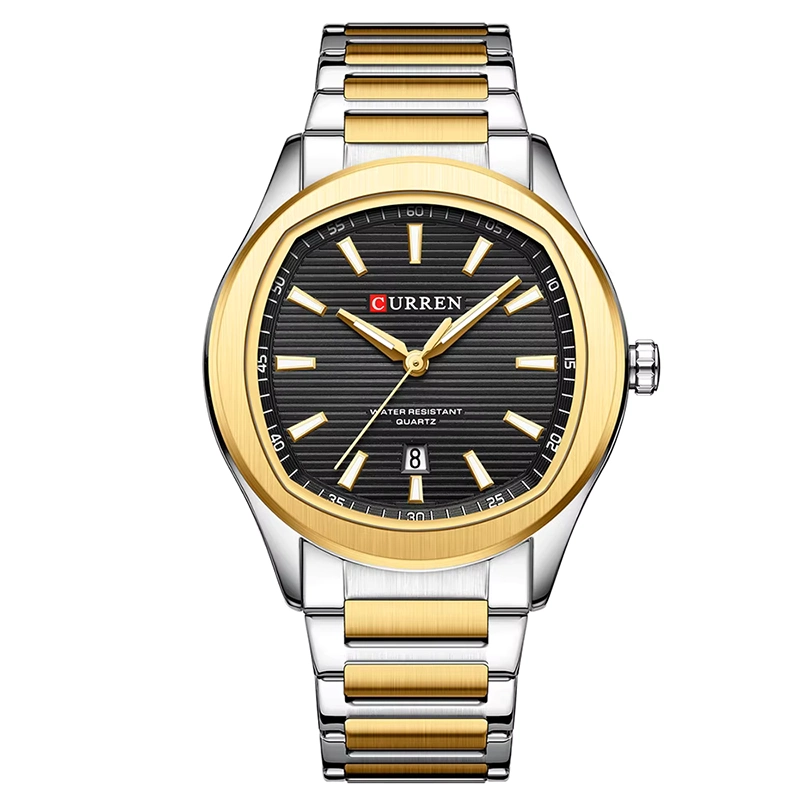 Φωτογραφία προϊόντος: Curren 8474 Silver Gold Black Ανδρικό Ρολόι